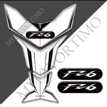 Для Yamaha FZ6 FZ6S FZ6N Fazer Комплект Наколенных Наклеек На Газ, Мазут, Эмблема, Логотип, Обтекатель, Крыло, Лобовое Стекло, Мотоциклетные Наклейки, Накладка На Бак