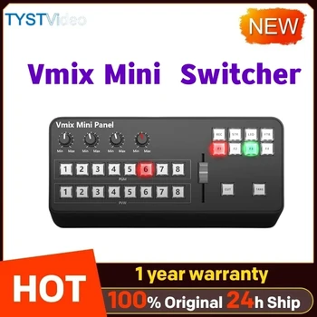 Мини-переключатель TYST Video Vmix Панель управления MIDI2.0 Пульт управления видеозаписью Ins TV Broadcasts