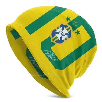 #10 Br Вязаная шапочка-бини, Мужская Женская Зимняя кепка своими руками, Бразильский футбол, Brasil Futbol