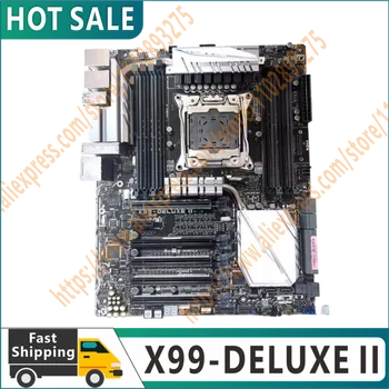 Оригинальная материнская плата X99-DELUXE II PCI-E3.0 M.2 LGA 2011 V3 DDR4 ATX материнская плата X99 протестирована на 100%