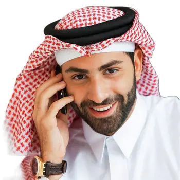 Саудовская Аравия Ислам Мужская Одежда Дубай Еврейская Мусульманская Кепка Мужской Платок Исламские Товары Повязка На Голову Турецкая Арабская Шляпа Молитвенный Иудей