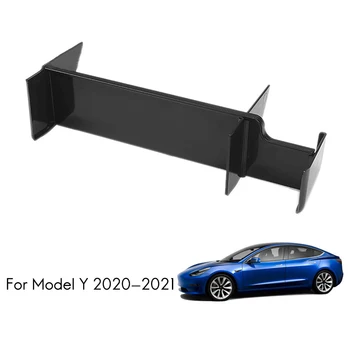 Для Tesla модель Y 2021 Органайзер для перчаточного ящика разделитель лотка внутреннее хранилище вставка разделитель органайзер центральной консоли