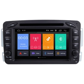 2 Din Android 10 Автомобильный Мультимедийный Плеер Для W203 Mercedes Benz Vito W639 W168 Vaneo Clk W209 W210 M/ML Радио Аудио Навигация DVD