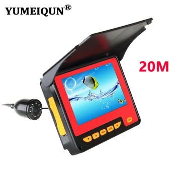 YUMEIQUN 20M Камера Для Подводной Рыбалки HD 1000TVL 4,3 