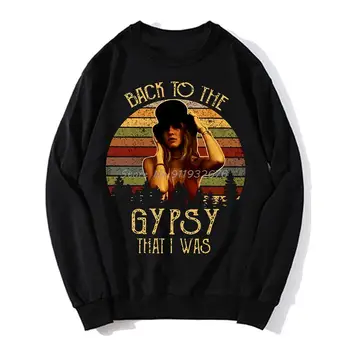 Back To The Gypsy, Которым я был-Fleetwood Mac - Мужские Толстовки Gypsy С круглым вырезом, Флисовый свитер, Толстовка, Уличная одежда
