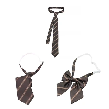 Галстук-бабочка, Форменные галстуки для мужчин, Декоративный длинный узкий галстук, повседневный универсальный галстук JK, Форменный галстук без узла