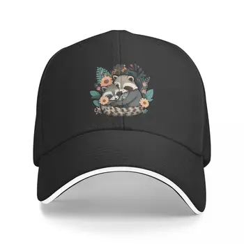Новая бейсбольная кепка Raccoon Hugs с защитой от ультрафиолета, солнечная шляпа для гольфа, новинка в шляпе, летние шляпы, шляпа для женщин и мужчин