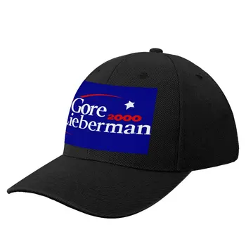 Бейсболка Gore Lieberman 2000, дерби, кепка дальнобойщика, аниме-шляпа, брендовые мужские кепки, мужские шляпы, мужские женские кепки